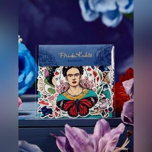 Frida Kahlo Sticker Set - Colorful Art Portrait Stickers
